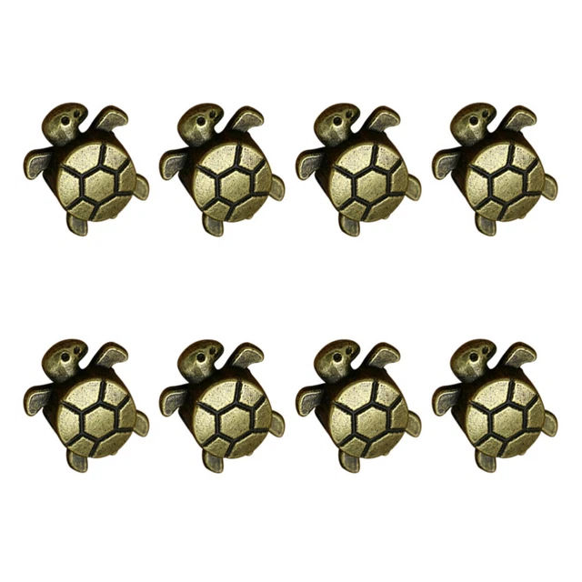 20 pièces alliage petite tortue pendentif breloques bricolage fabrication de