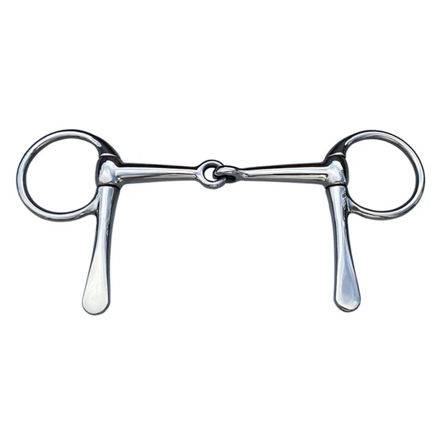 Comfortable Stainless Steel Full Cheek Snaffle Bit Gentle on Horse's Mouth