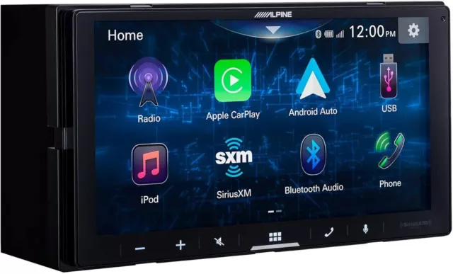 Alpine iLX-W670 2-DIN Car Stereo: 7" Apple CarPlay/Android Auto/SXM/BT Receiver