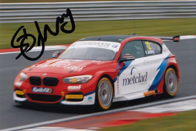 Stephen Jelley Hand Signed 6x4 Photo Touring Car Autograph 1