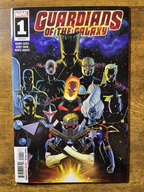 Guardians Of The Galaxy 1 Nm 1St Team App Of The New Gotg Marvel Comics 2019