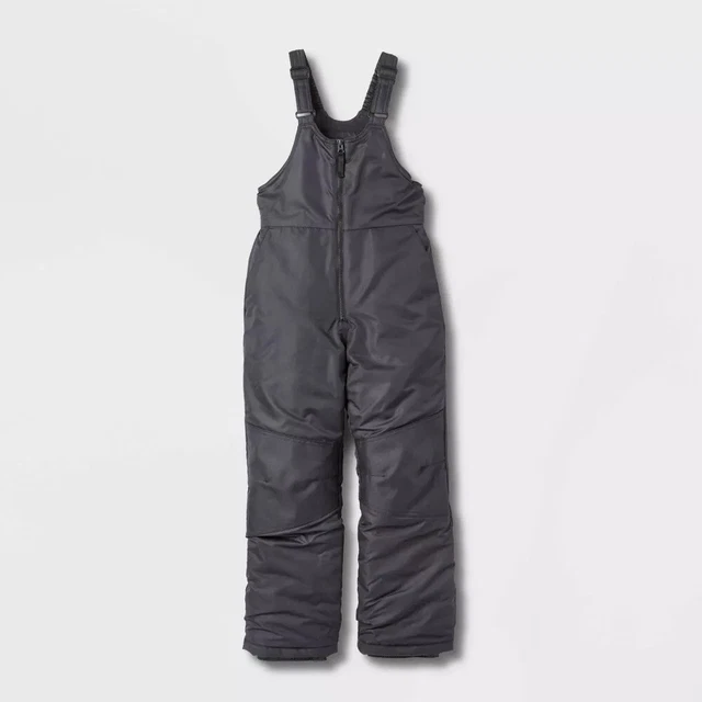 Kids' Snow Bib - All in Motion Black L