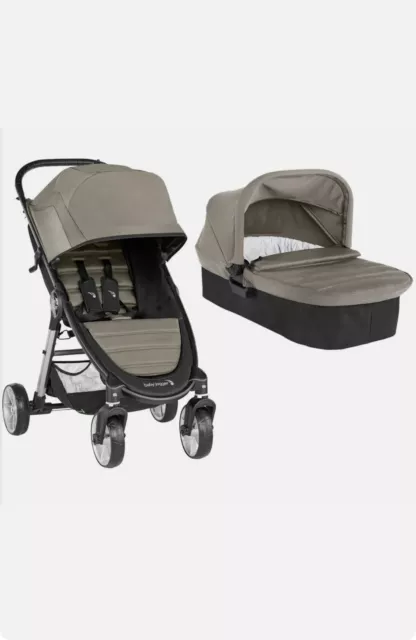 BABY JOGGER passeggino Duo City Mini 2 /Carrozzina + Navicella /carrozzino