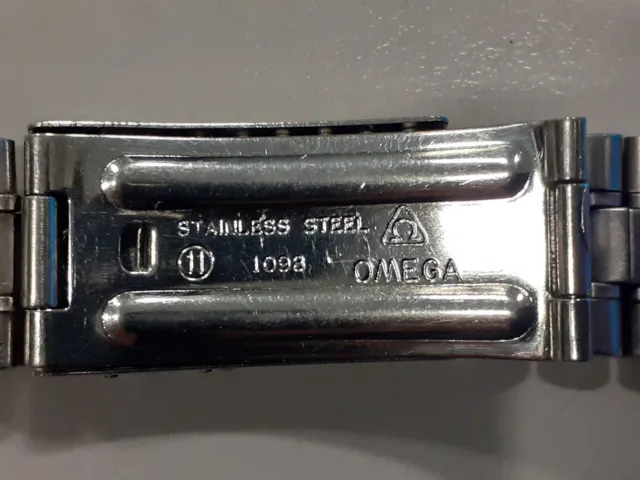 Bracciale/Bracelet Omega ref. 1098 Stainless Steel (Terminali non originali) 2