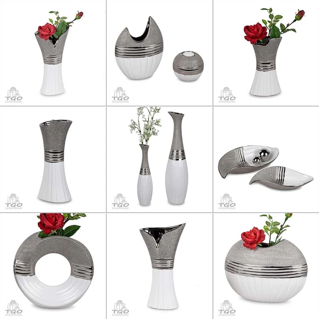 Formano Vase Wei Silber