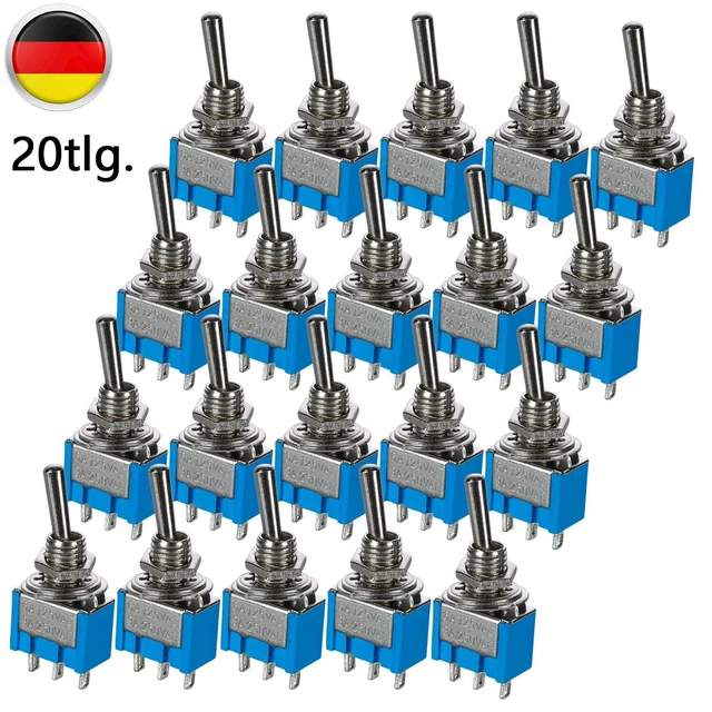 KCD4-12 Ein-Aus-Schalter 12VDC 2xEin IP65