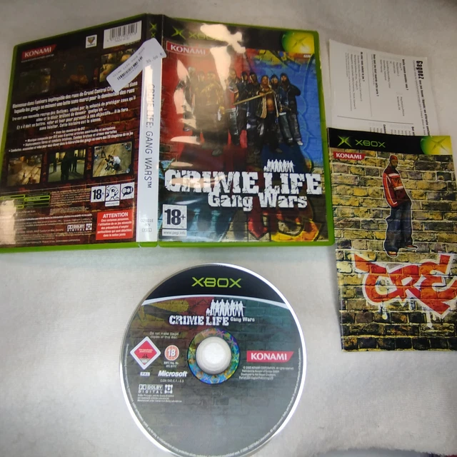 4360 - JEU XBOX CLASSIC - CRIME LIFE GANG WARS - PAL FR