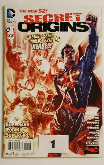 Secret Origins #1 (2014) Vf/Nm Dc