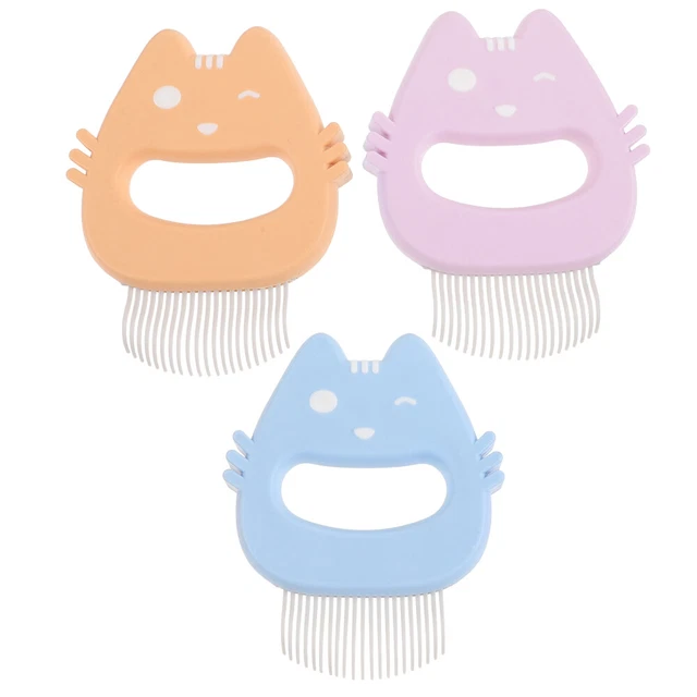 Peigne pour chat, 3 pièces, peigne d'épilation court et pour animaux de