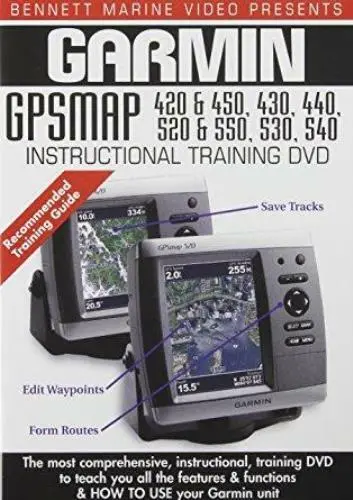 Garmin GPSMAP 420 & 450,430,440,520 & 550,530,540 (DVD)
