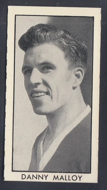 1957 D C Thomson (Abenteuer) Fußballstars #19 Danny Malloy, Cardiff City