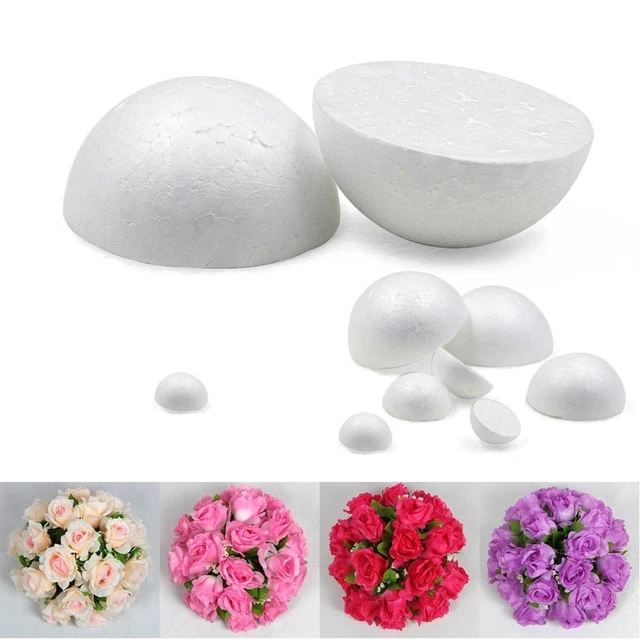 Boule en mousse de polystyrène pour décoration et ornements à faire soi Boule en mousse de polystyrène pour décoration et ornements à faire soi