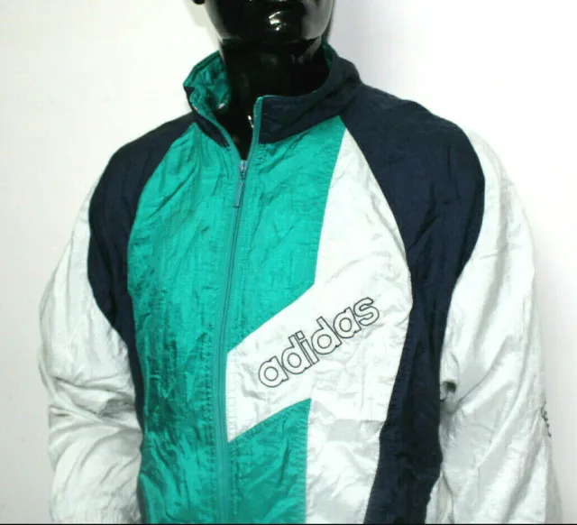 Ellesse jacket originals vintage Blu made Italy Tracksuit Zip Size 48