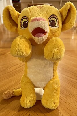 baby simba stuffed animal