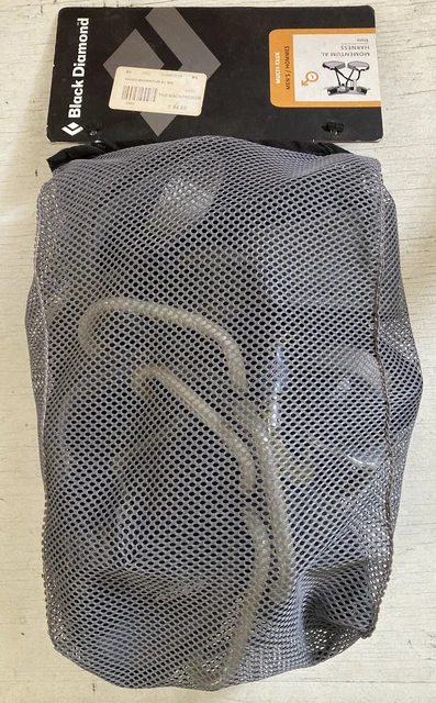 New Black Diamond Momentum AL Multitask Mens Rock Climbing Harness Sz L Slate