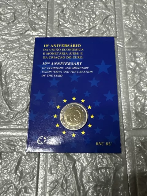 2 Euro Coincard PORTOGALLO BU 2009 EMU  - CC UNC CARD -