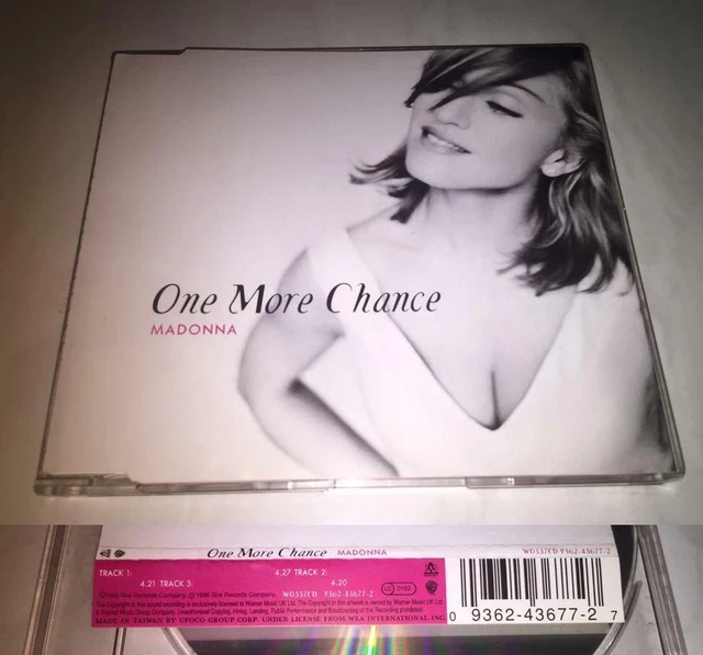 MADONNA ONE MORE Chance CD Single $27.00 - PicClick AU