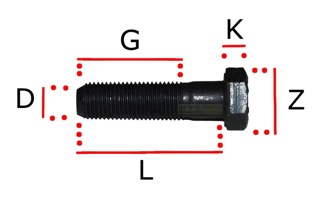 Briggs & Stratton Ersatzschraube 692198 | Passend Für Modelle 94786, 94608, 94619, 94153, 93158
