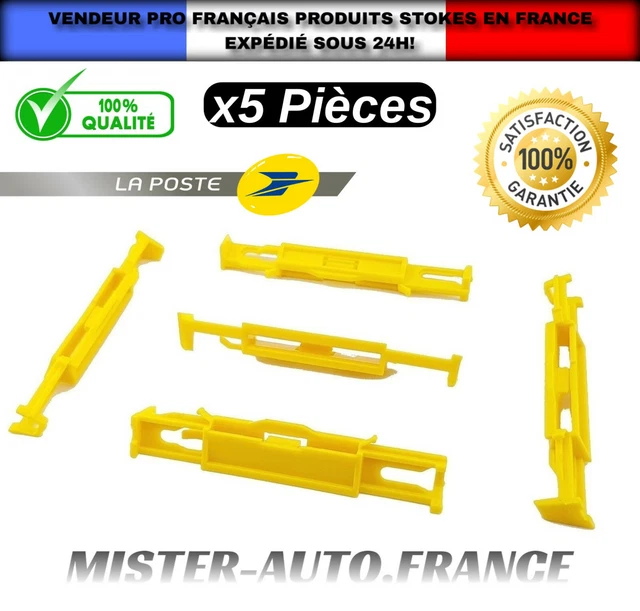 Lot De 5 Fixations/clips Pour Pare-brise Citroën C5 - Référence 812398 - Neuf