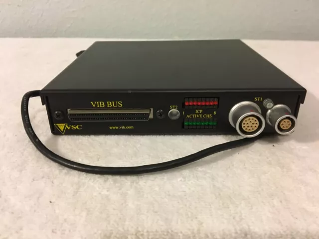 VSC VIB BUS SpectraDec 8-Channel A/D FFT Cards With Cable From SV3X Data Collect