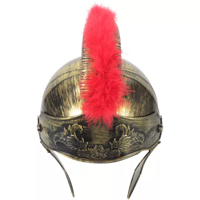 Men Roman Helmet Middle Ages Costume Battle Play Knight Props Hat