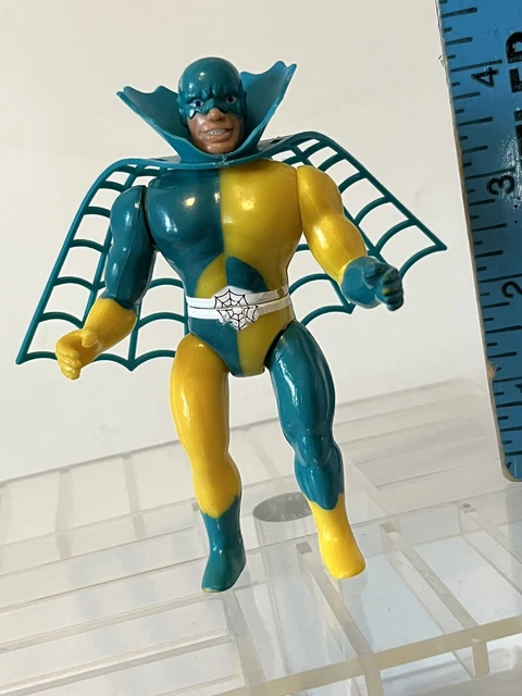 The Mighty Crusaders The Web 4" Action Figure Archie Comics Vtg 1984 Remco