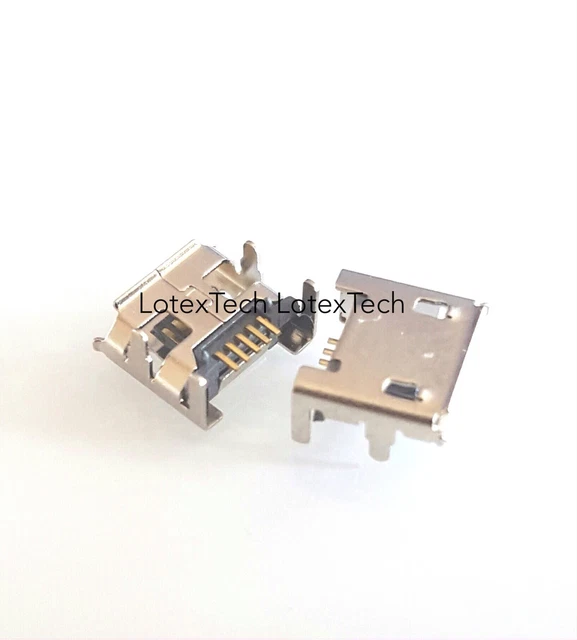 Connecteurs De Charge Micro USB Pour JBL Flip 4 - Lot De 10 Pièces - Remplacement De Port Endommagé - Métal
