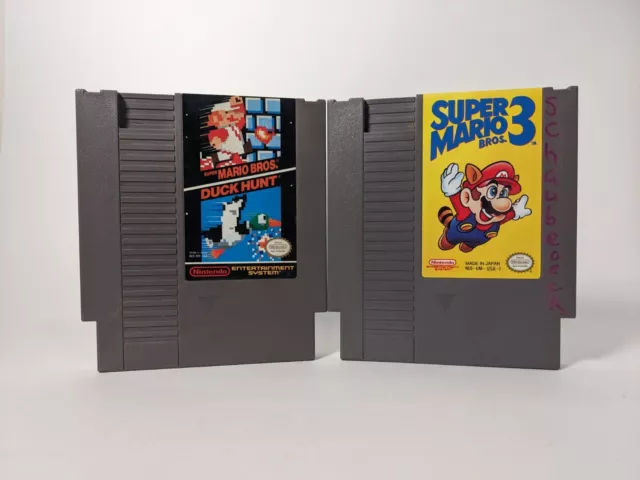 SUPER MARIO BROS. 3 Super Mario Bros NES Games Nintendo Game Lot ...