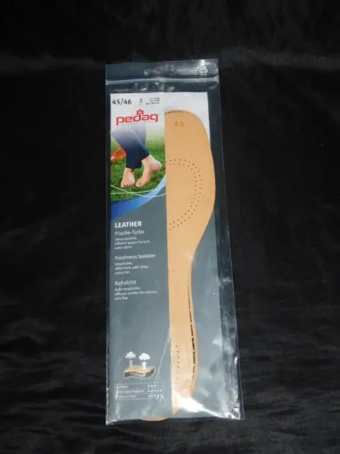 Pedag Size 45 46 12 13 Mens NEW Leather Shoe Insoles Flat 172 German Trimable