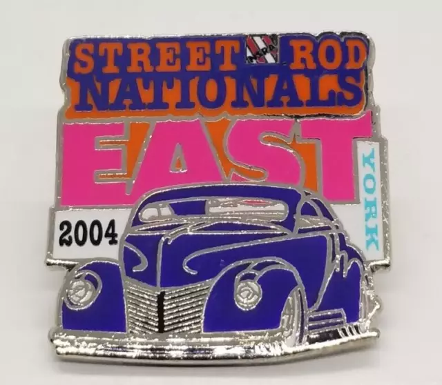 NSRA 2004 Street Hot Rod Nationals East York PA Classic Car Auto Hat Pin Lapel