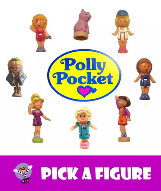 Vintage Polly Pocket Dolls - SINGLE DOLLS, PETS & ACCESSORIES ~ Loads to choose