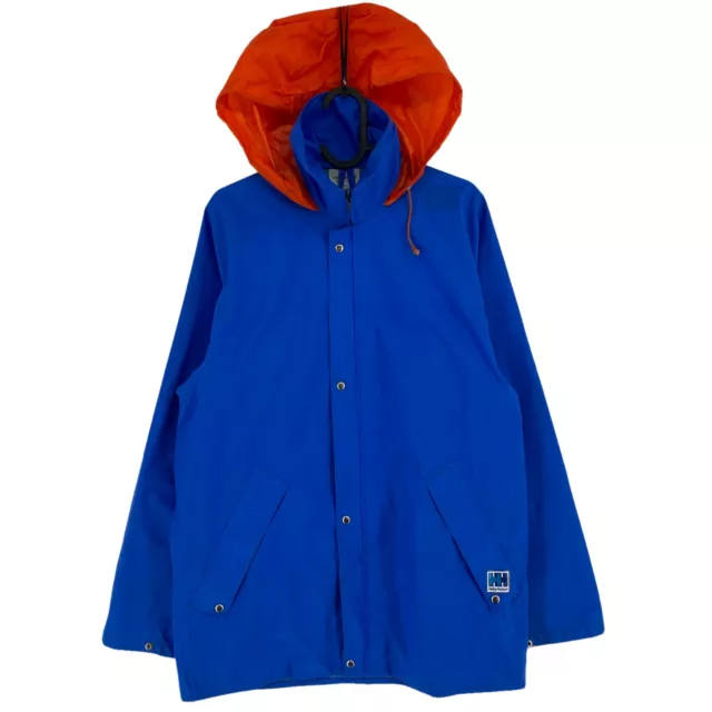 Helly Hansen Vintage Blu Giacca con Cappuccio TAGLIA S