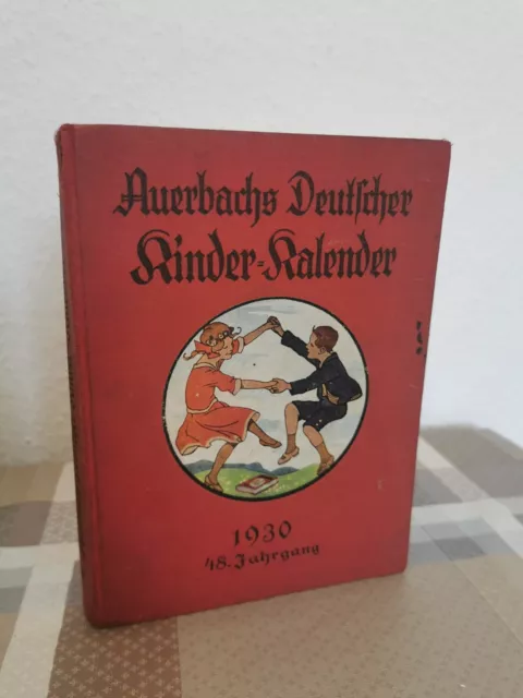 ⚠️SELTEN⚠️Auerbach's deutscher Kinder-Kalender auf das Jahr 1930. Eine Festgabe