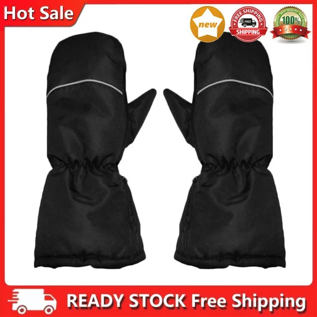 Electric Heated Gloves Winter Outdoor Sports Motorcycle Cycling Thermal Center