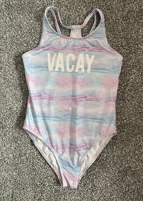 River Island Girls Swimming Costume Age 7-8 Years