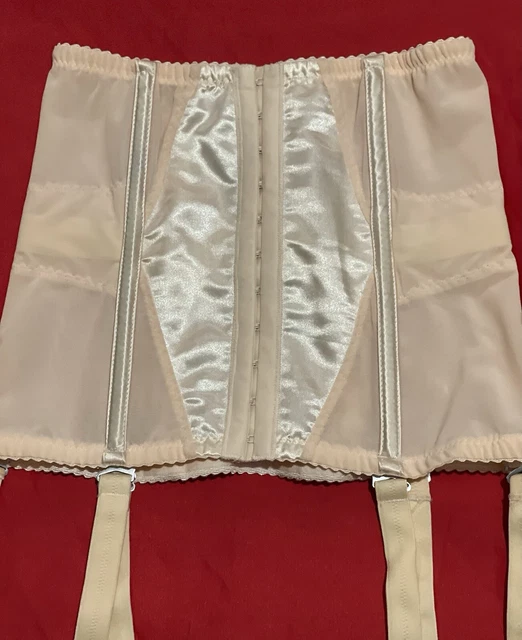 WHAT KATIE DID Glamour Peach Waist Cincher L3018 Size 12 Uk £49.50