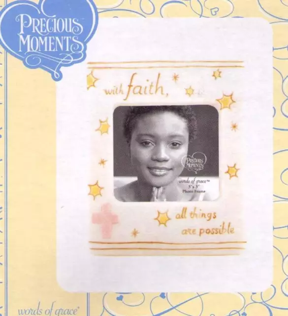 Precious Moments Faith Photo Frame New