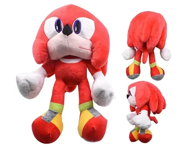 SONIC KNUCKLES CHILDRENS Red Plush Childrens Soft Toys Movie