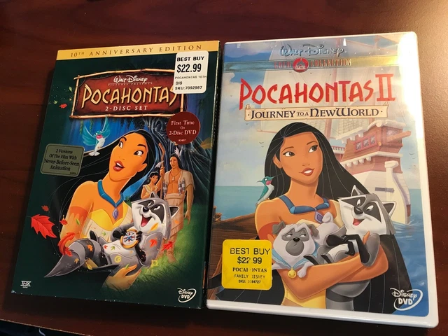 Disney's Pocahontas (Two-Disc 10th Anniversary Edition) AND Pocahontas II DVD's