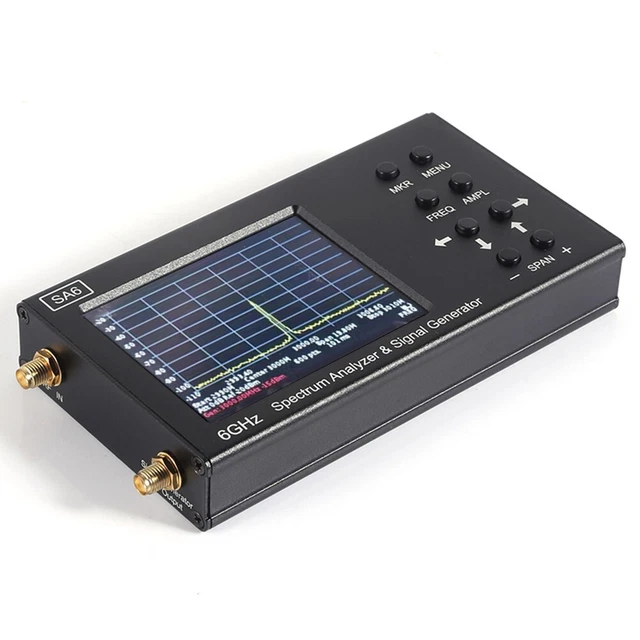 SA6 Portable Spectrum Analyzer Comprehensive Signal Monitoring at 35 6200MHz