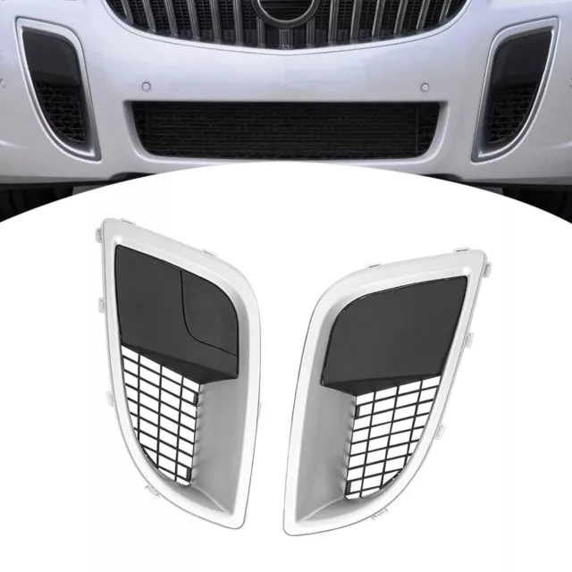 For Buick Regal Gs 2012-2017 Left+ Right Side Fog Light Cover Mesh Grille Bezel