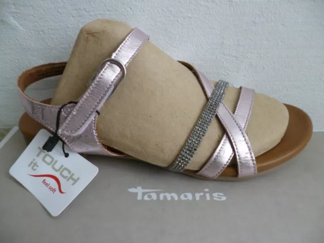 Tamaris Mujer Sandalia Sandalias Rosa Nuevo