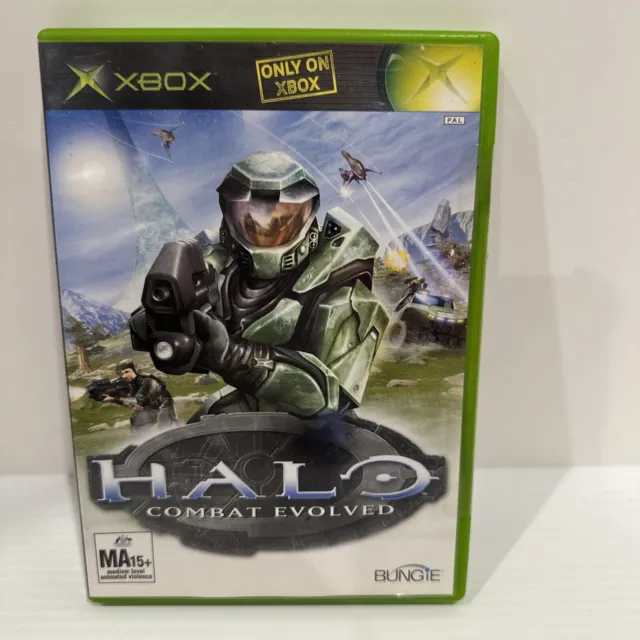 HALO COMBAT EVOLVED - XBOX | Case AND Booklet Manual Only - Halo Combat Evolved