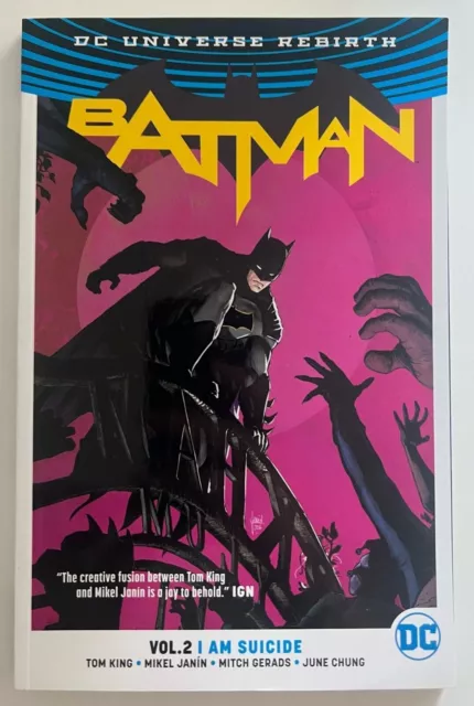 BATMAN (DC REBIRTH) TPB 2 I AM SUICIDE 1. Druck DC Englisch / 8.0 VF+