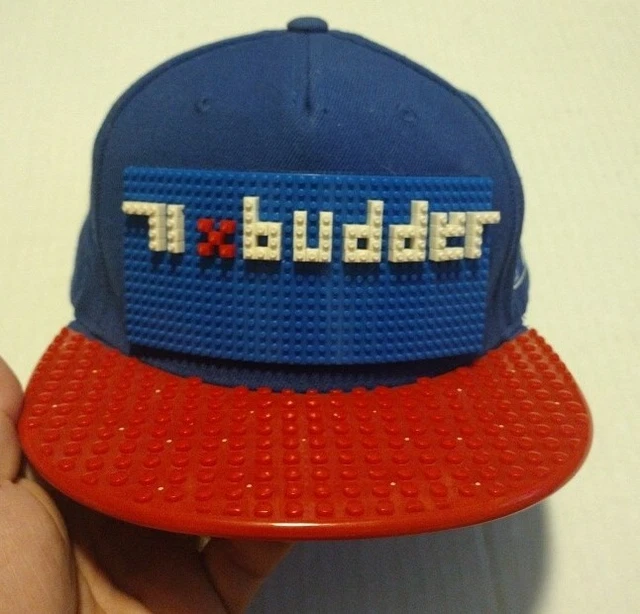 Brick Brick Gear Blue/Red Hat Adjustable Building Lego Hat
