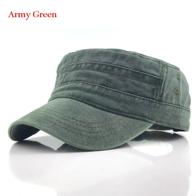 Mens Womens Camouflage Army Hat Camo- Military-Cadet-Combat Fishing-Baseball-Cap