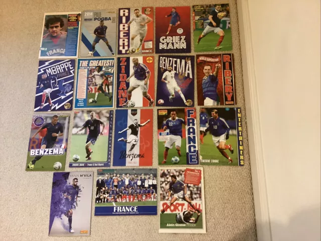 Shoot,Match Football Magazine Player Posters,Player Pics,FRANCE,PLATINI,ZIDANE