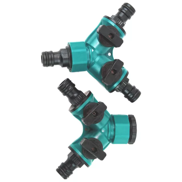 2 PCS Tap-Splitter Für Wasserschläuche Splitterventil Adapter
