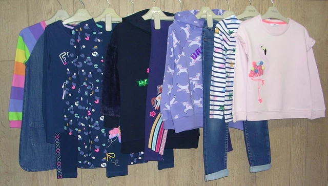 Maglione abito top NEXT M&S MINI BODEN ecc. Ragazze età 6-7 122 cm