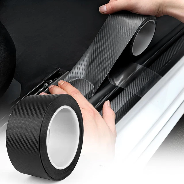 Pellicola Adesiva Carbonio 3D Per Auto/Moto - 100x250cm, Nero, Effetto Carbonio - Foto 12